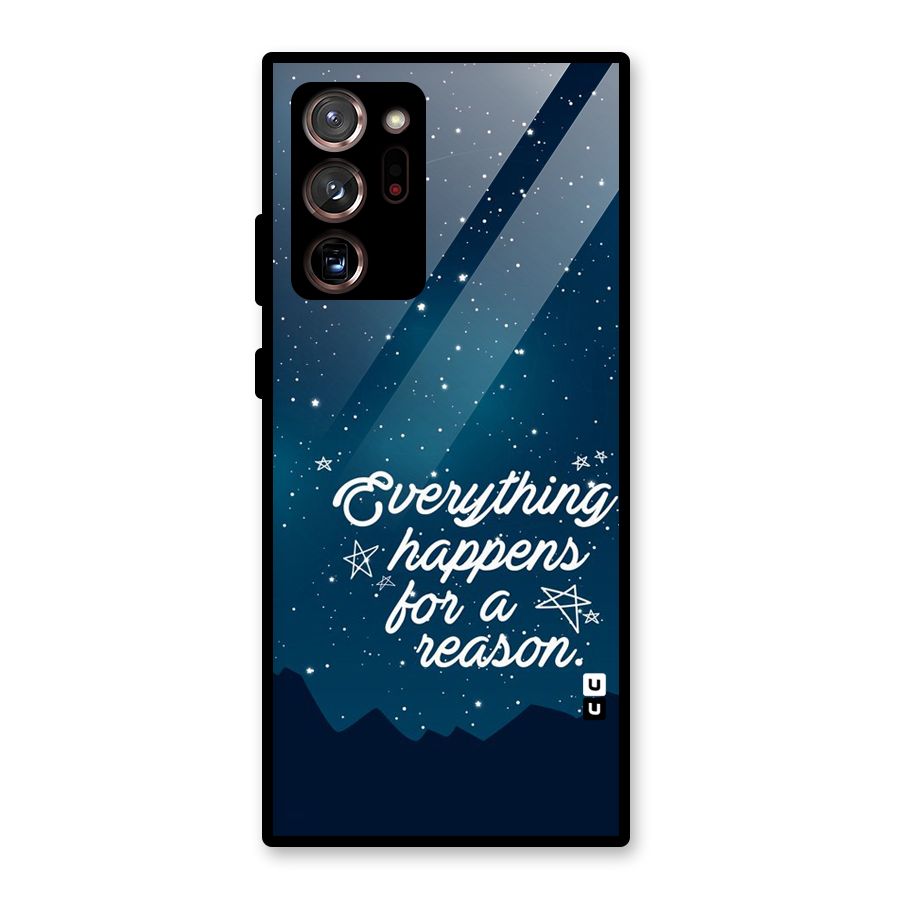 Reason Sky Glass Back Case for Galaxy Note 20 Ultra 5G