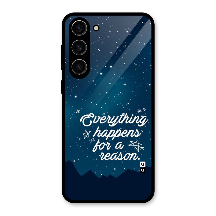 Reason Sky Glass Back Case for Galaxy S23 Plus