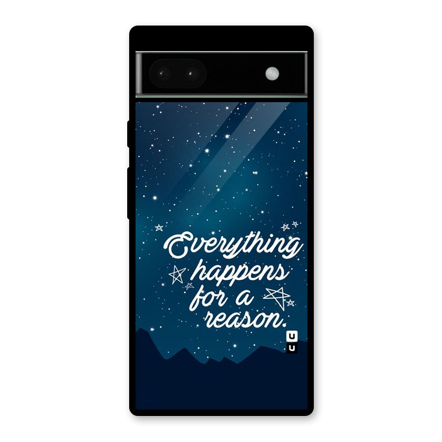 Reason Sky Glass Back Case for Google Pixel 6a