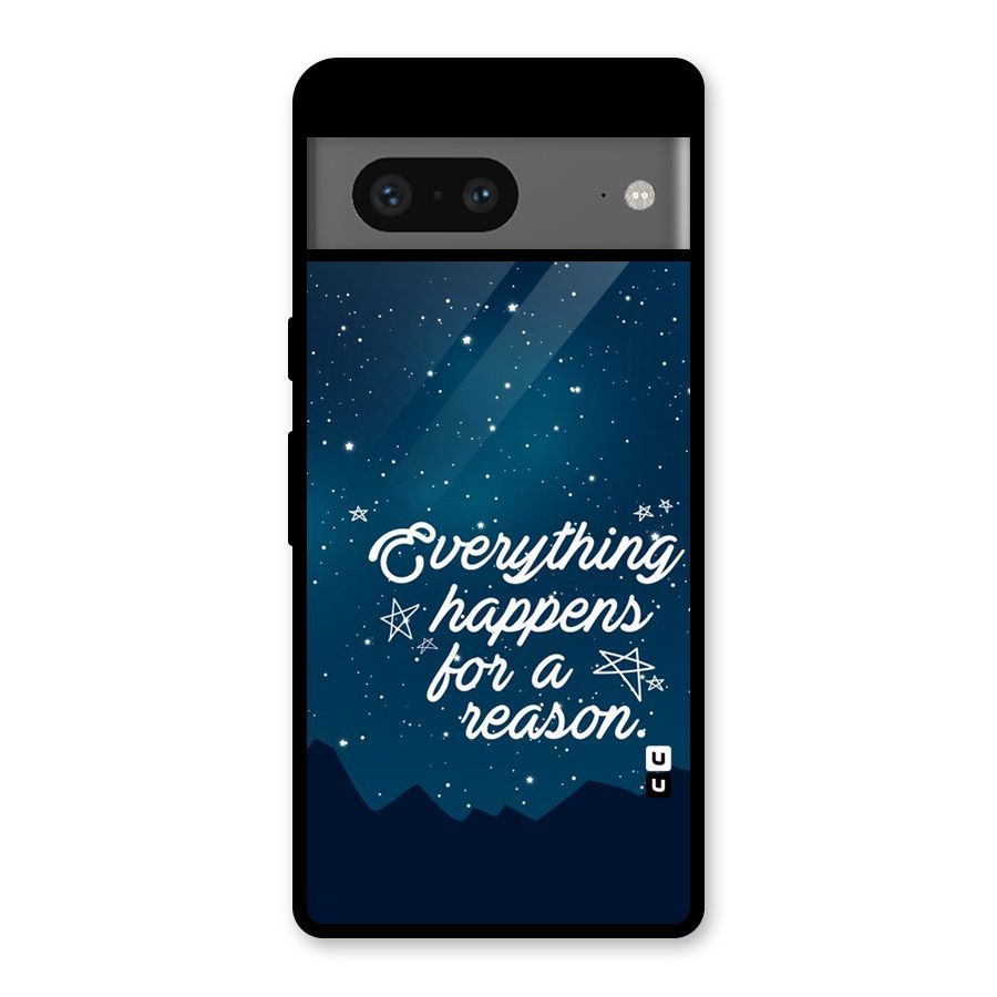 Reason Sky Glass Back Case for Google Pixel 7