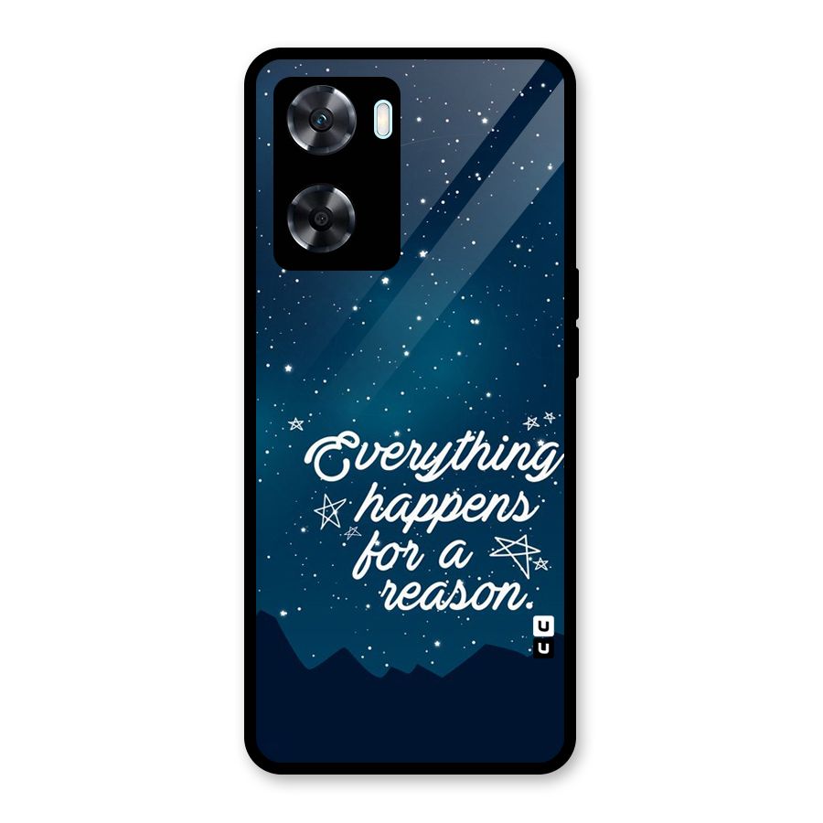 Reason Sky Glass Back Case for Oppo A77