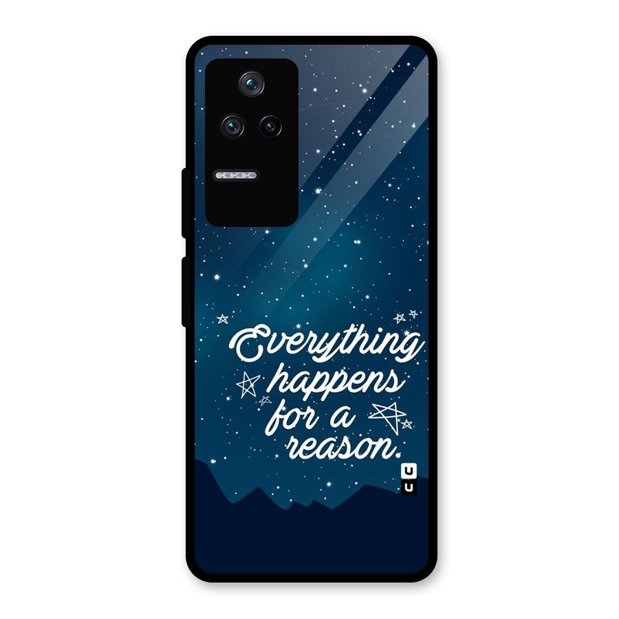 Reason Sky Glass Back Case for Poco F4 5G