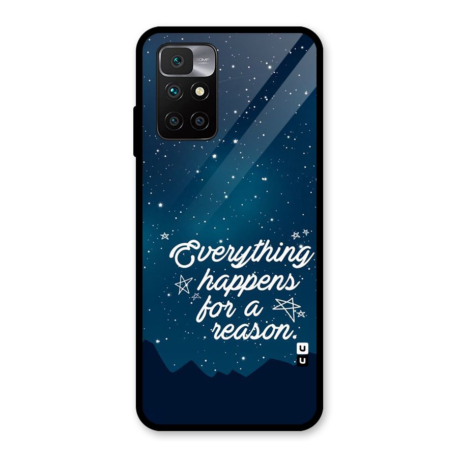 Reason Sky Glass Back Case for Redmi 10 Prime