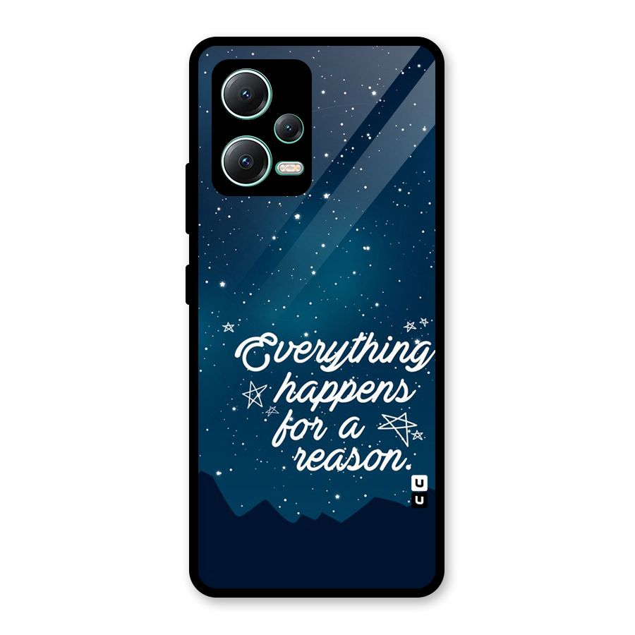 Reason Sky Glass Back Case for Redmi Note 12 5G