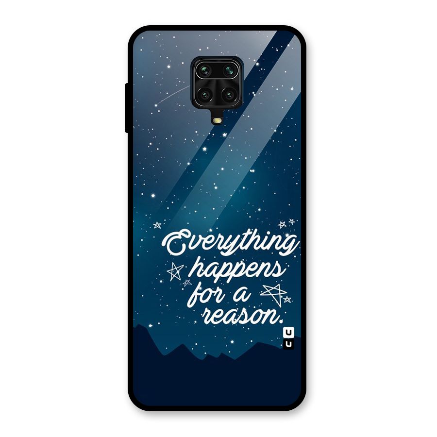 Reason Sky Glass Back Case for Redmi Note 9 Pro Max
