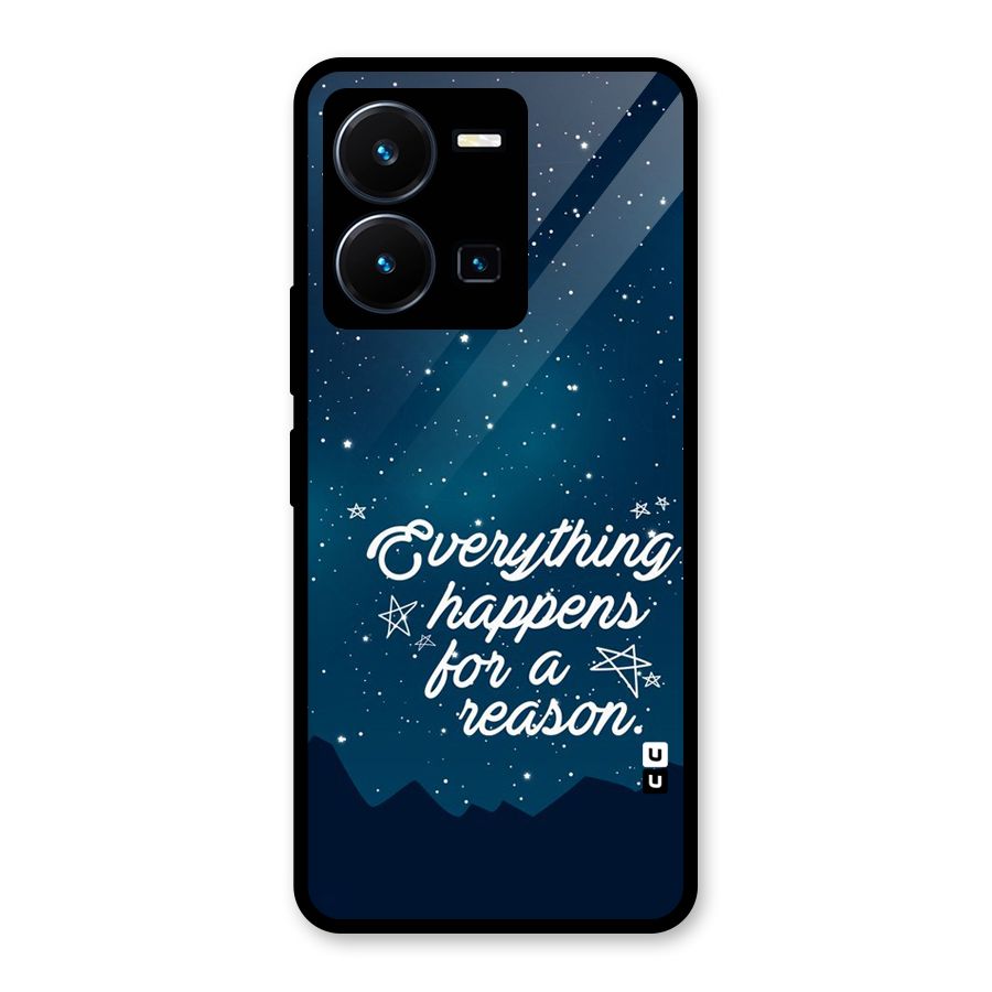 Reason Sky Glass Back Case for Vivo Y35