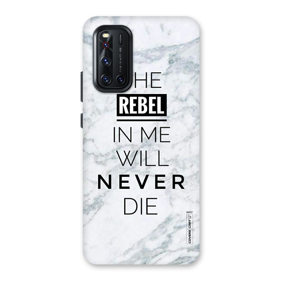 Rebel Will Not Die Back Case for Vivo V19