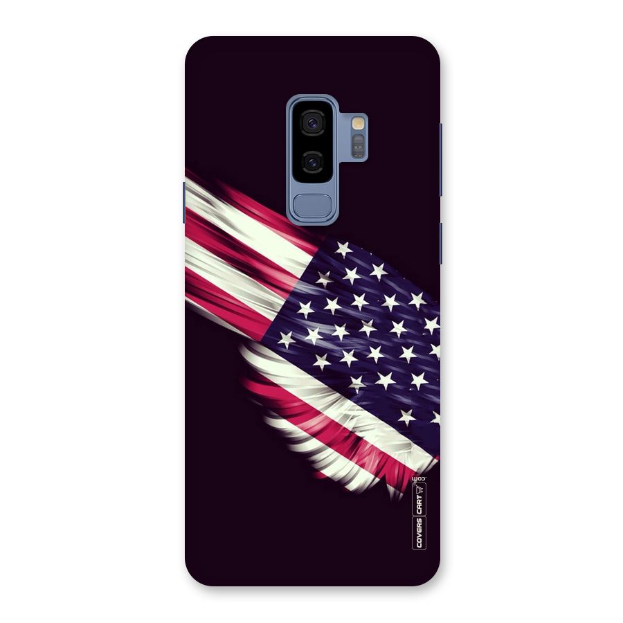 Red And White Stripes Stars Back Case for Galaxy S9 Plus