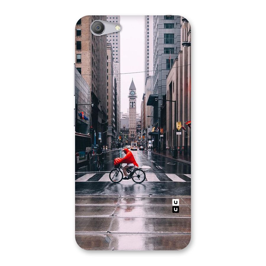 Red Bicycle Street Back Case for Vivo Y53