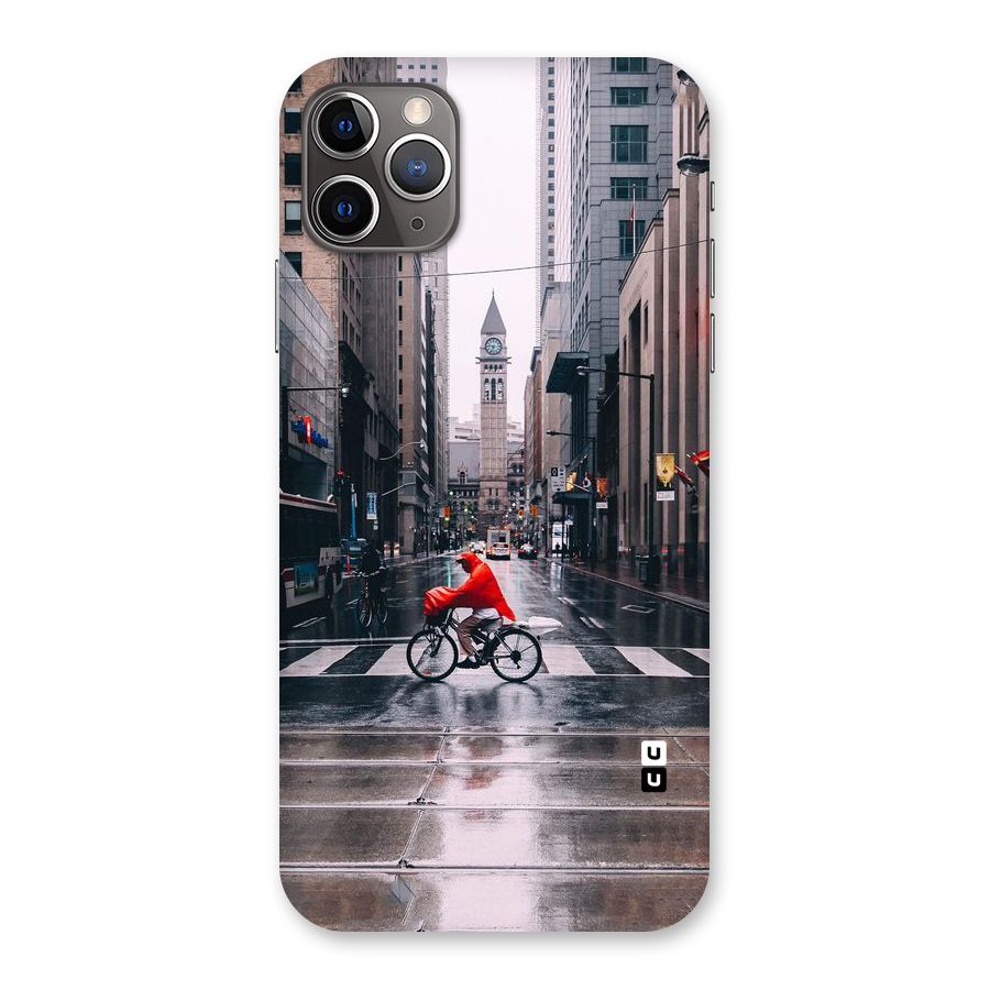 Red Bicycle Street Back Case for iPhone 11 Pro Max