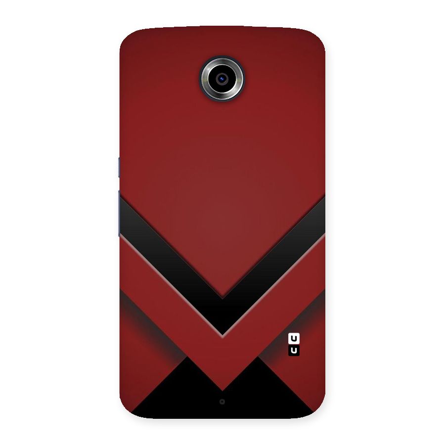 Red Black Fold Back Case for Nexsus 6