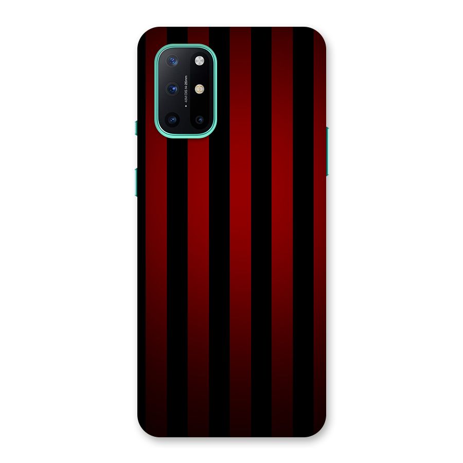 Red Black Stripes Back Case for OnePlus 8T