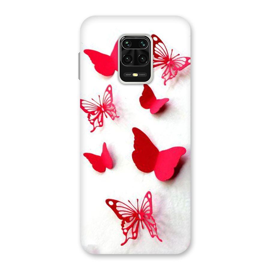 Red Butterflies Back Case for Poco M2 Pro