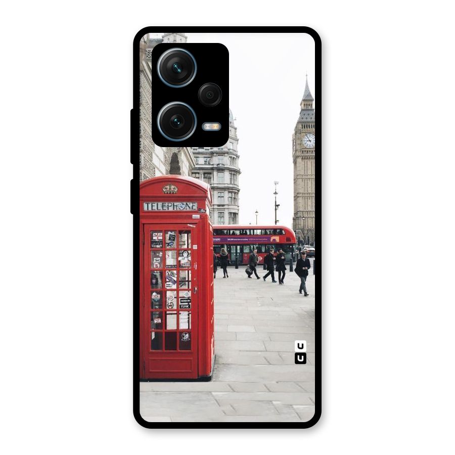 Red City Glass Back Case for Redmi Note 12 Pro Plus 5G