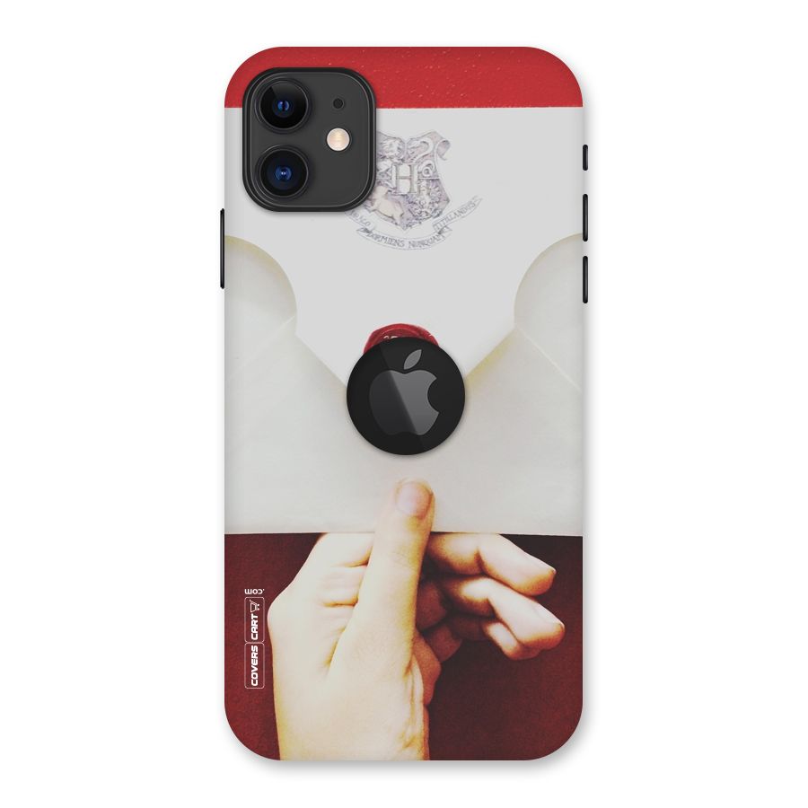 Red Envelope Back Case for iPhone 11 Logo Cut