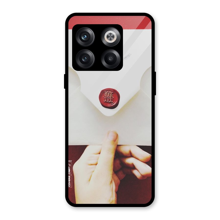 Red Envelope Glass Back Case for OnePlus 10T