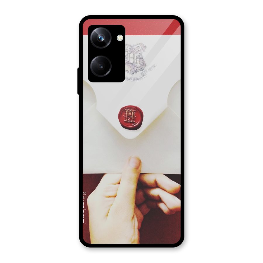 Red Envelope Glass Back Case for Realme 10 Pro