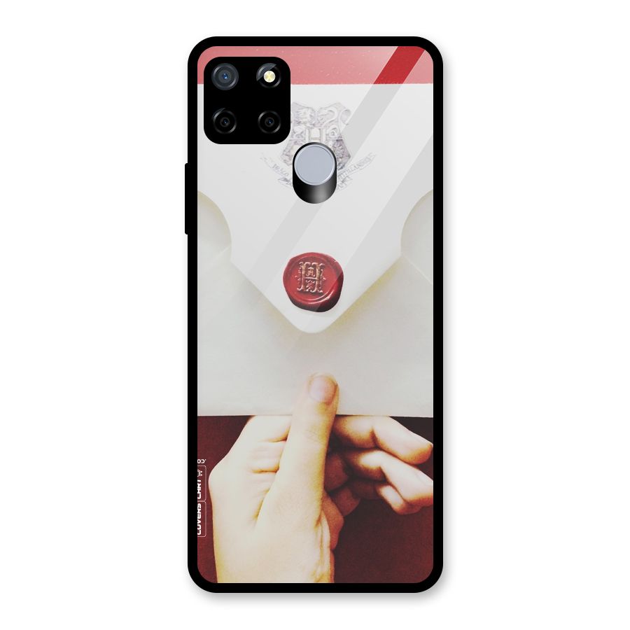 Red Envelope Glass Back Case for Realme Narzo 20