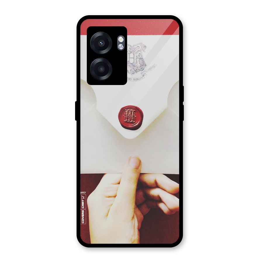 Red Envelope Glass Back Case for Realme Narzo 50 5G