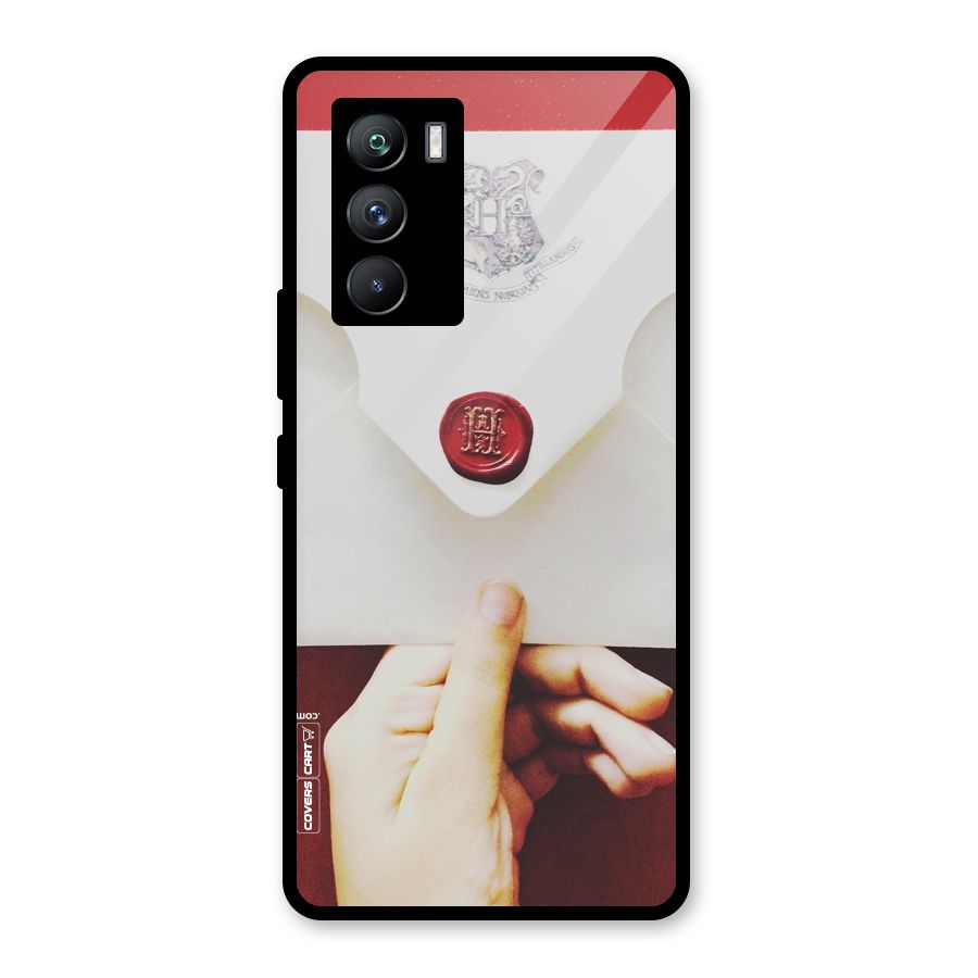 Red Envelope Glass Back Case for Vivo iQOO 9 SE