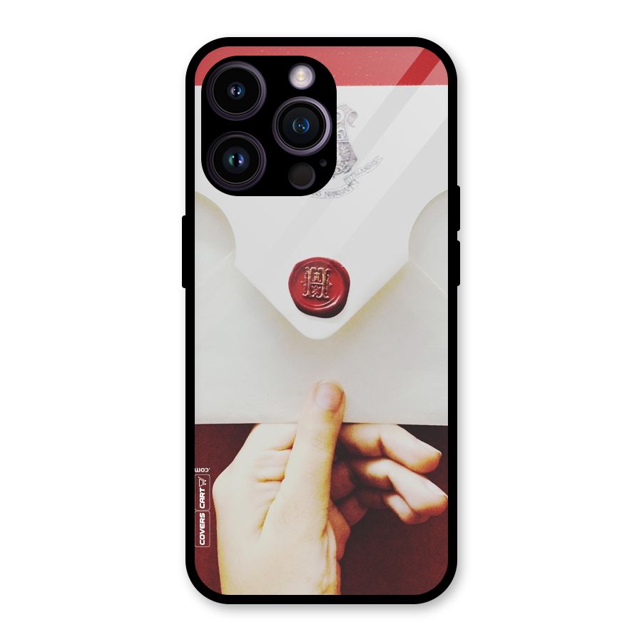 Red Envelope Glass Back Case for iPhone 14 Pro Max