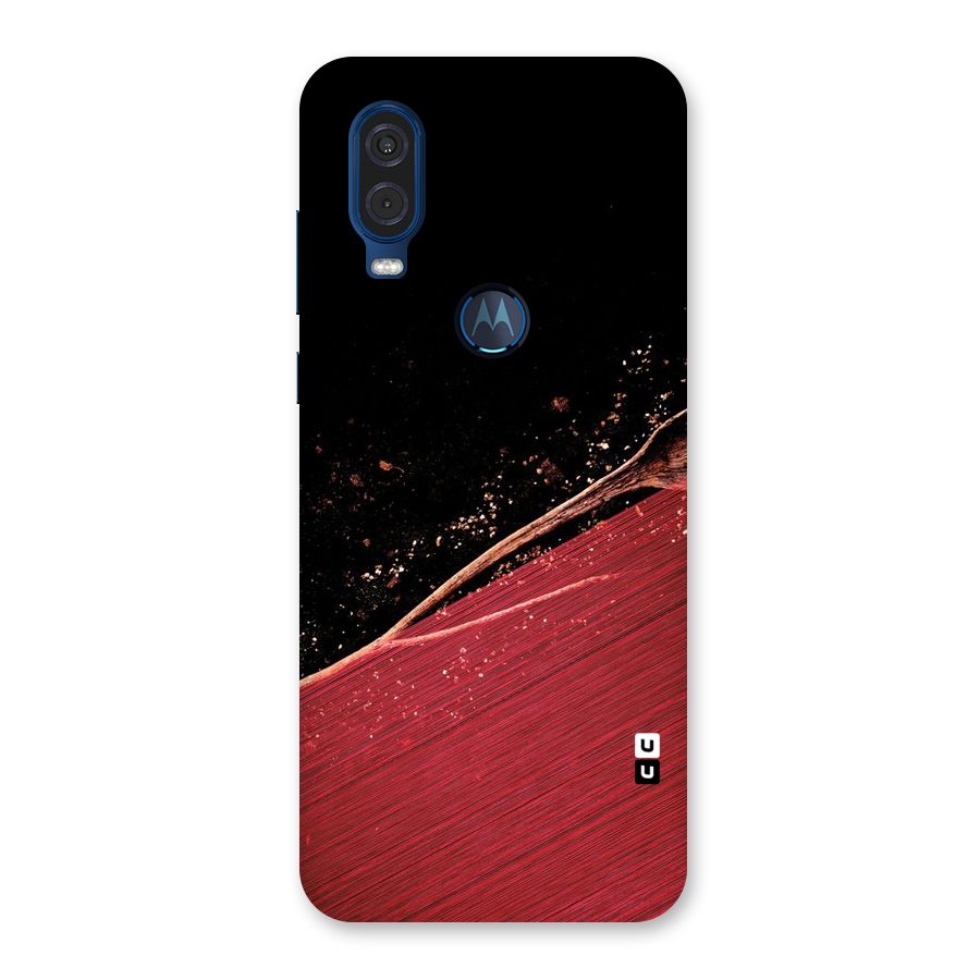Red Flow Drops Back Case for Motorola One Vision