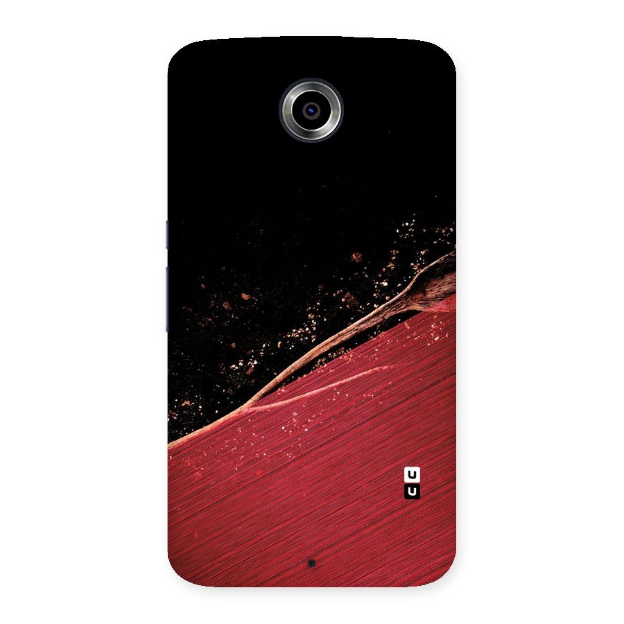 Red Flow Drops Back Case for Nexsus 6