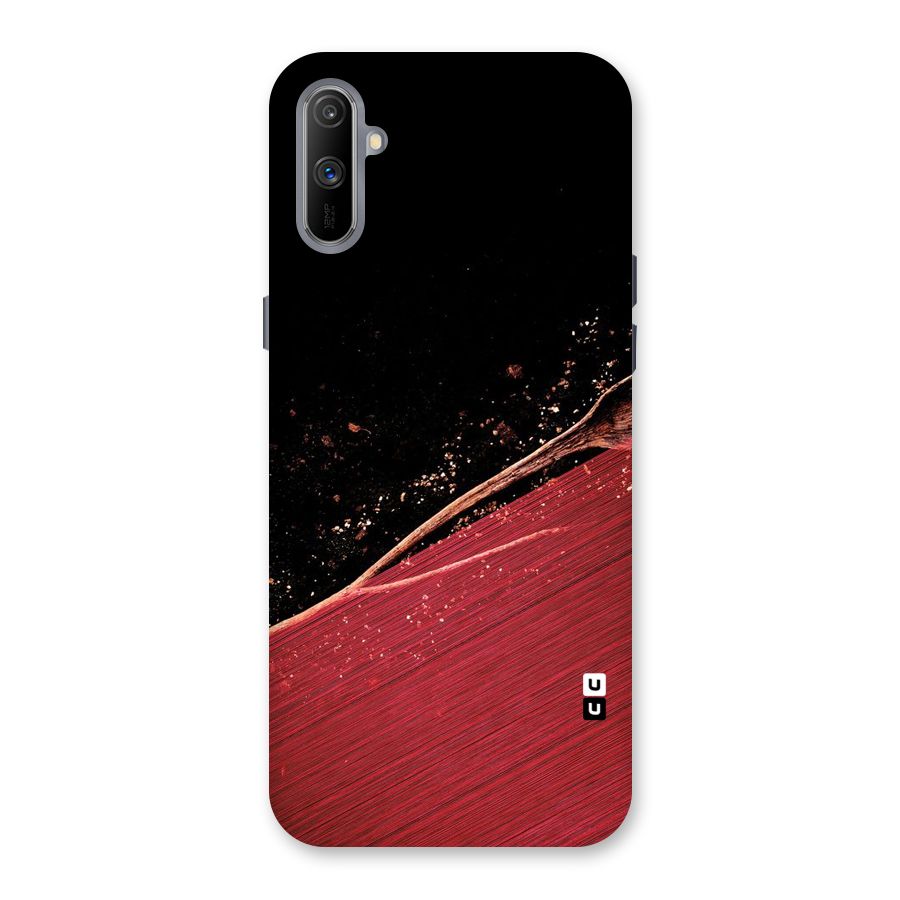Red Flow Drops Back Case for Realme C3