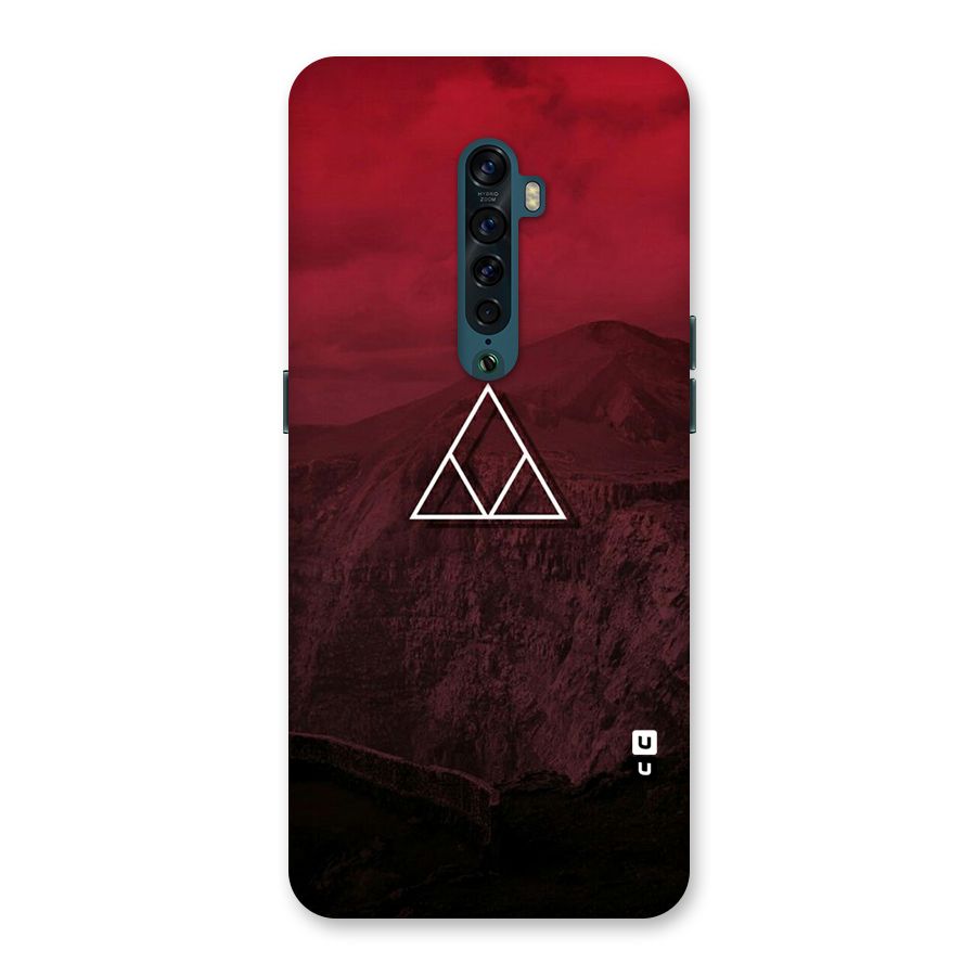 Red Hills Back Case for Oppo Reno2
