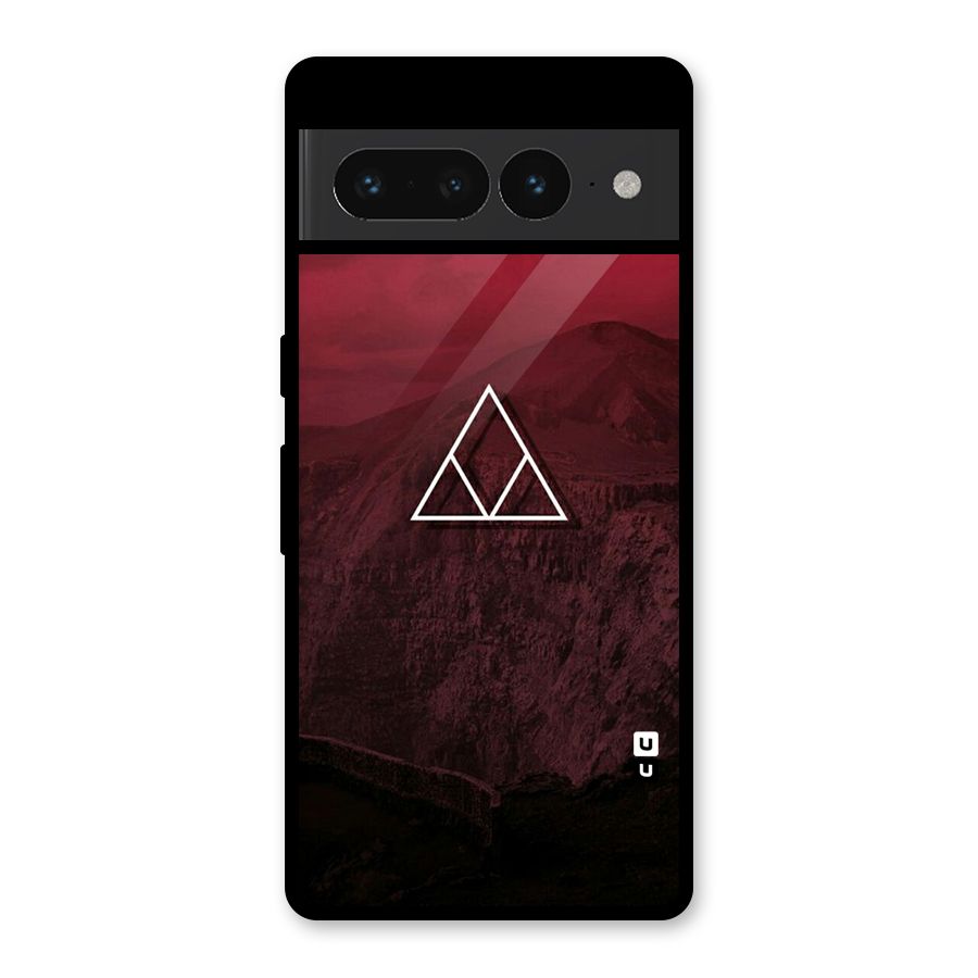 Red Hills Glass Back Case for Google Pixel 7 Pro