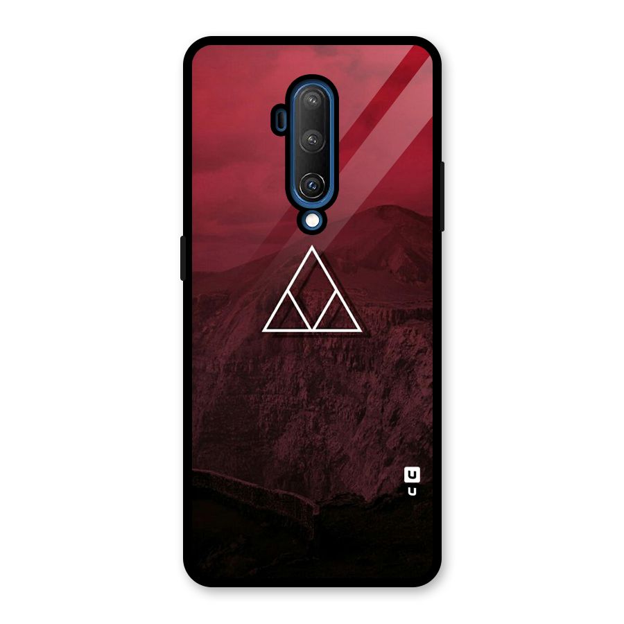 Red Hills Glass Back Case for OnePlus 7T Pro