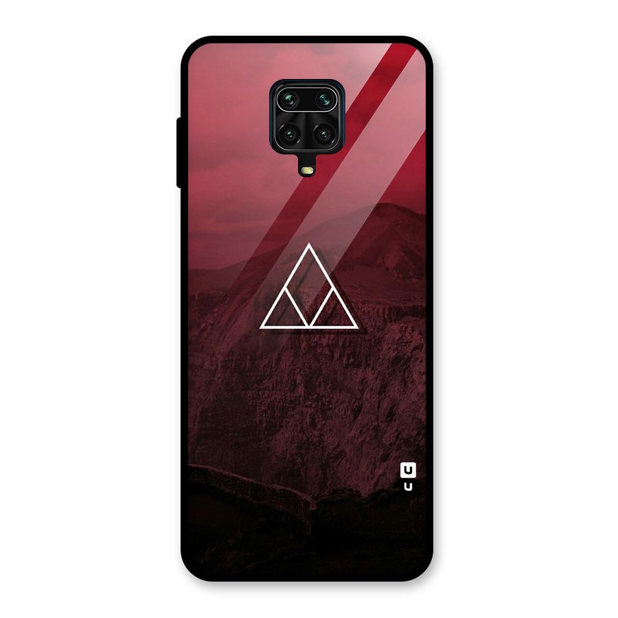 Red Hills Glass Back Case for Poco M2 Pro