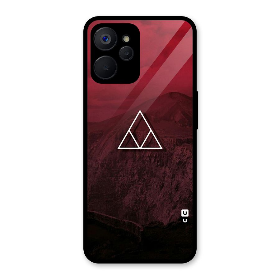 Red Hills Glass Back Case for Realme 9i 5G