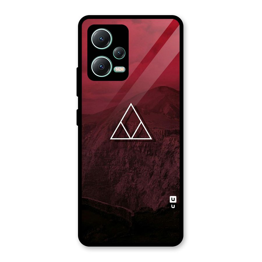 Red Hills Glass Back Case for Redmi Note 12 5G