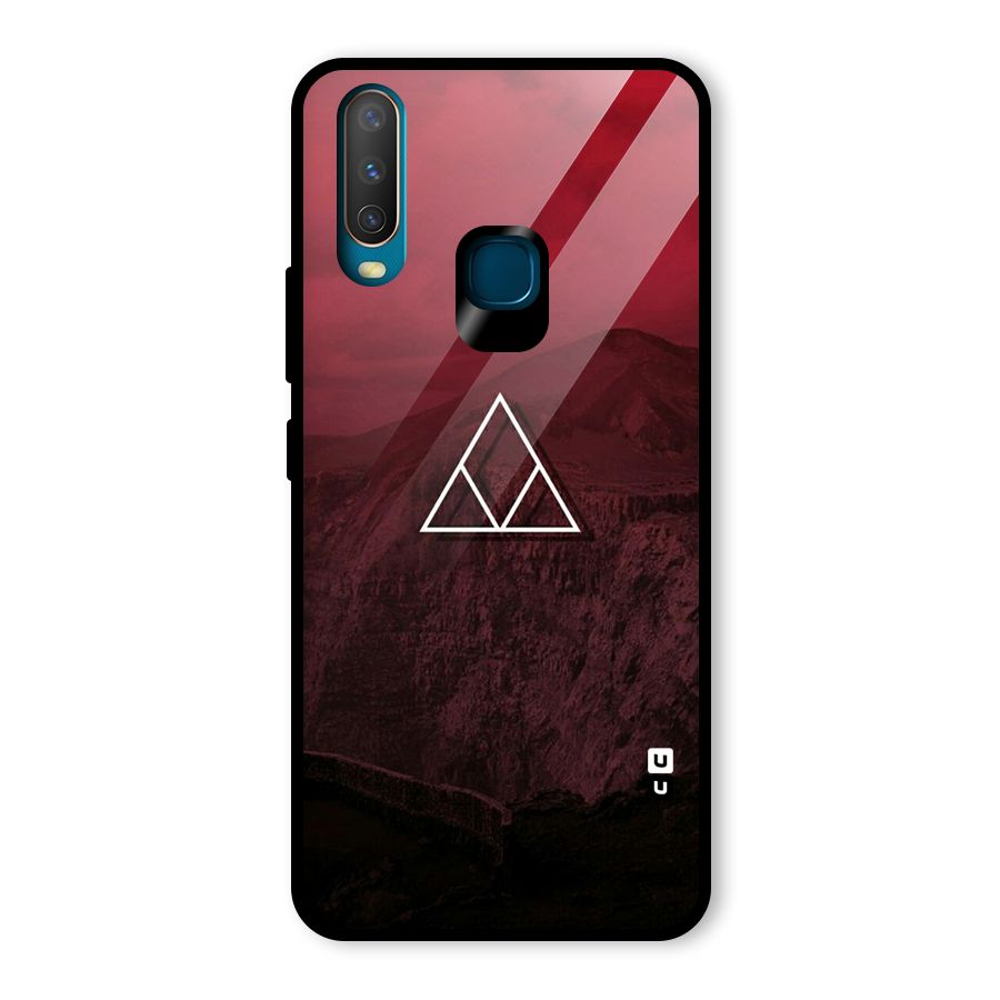 Red Hills Glass Back Case for Vivo U10