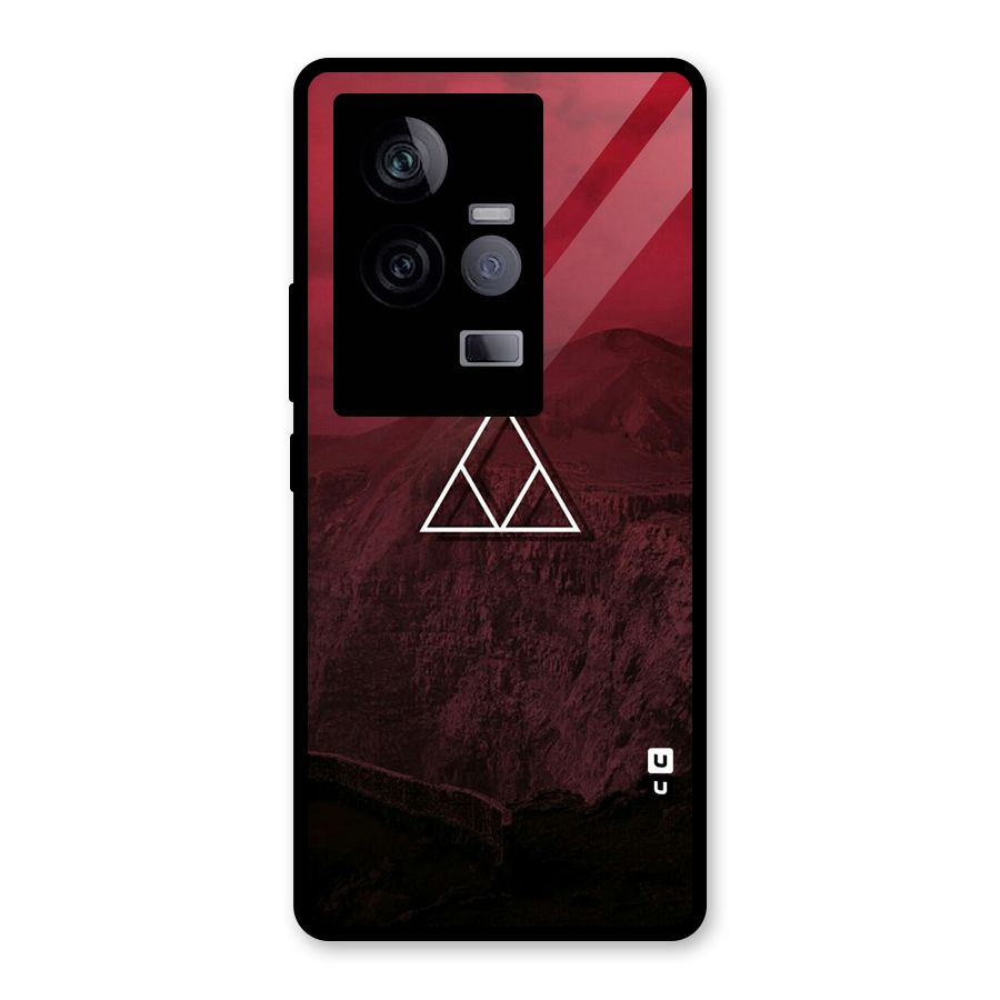 Red Hills Glass Back Case for Vivo iQOO 11 5G
