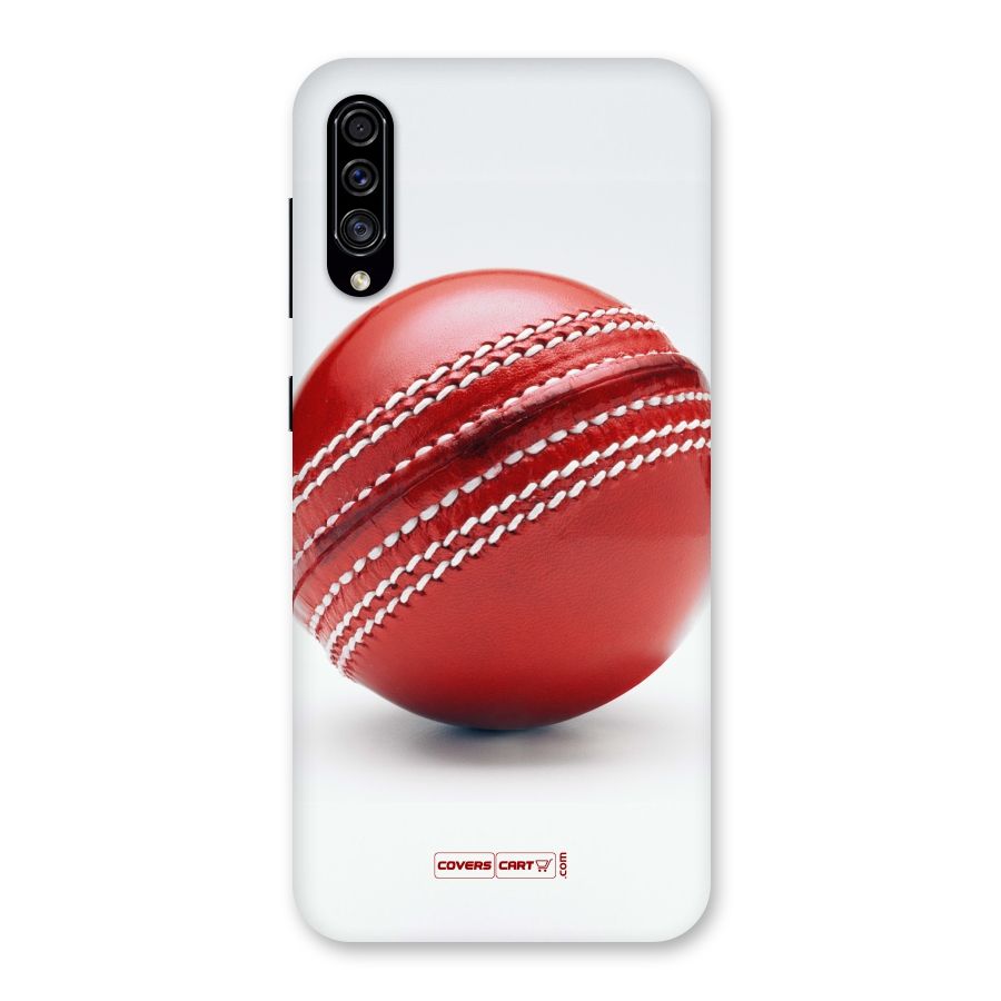 Red International Cricket Ball Back Case for Galaxy A30s