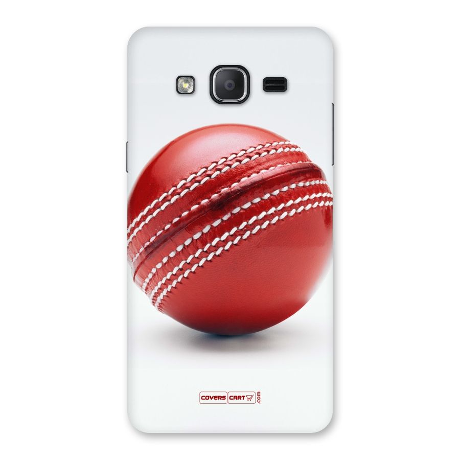 Red International Cricket Ball Back Case for Galaxy On7 2015