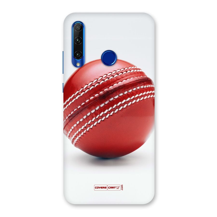 Red International Cricket Ball Back Case for Honor 20i