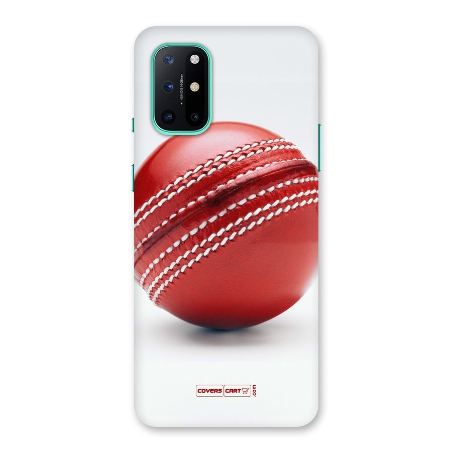 Red International Cricket Ball Back Case for OnePlus 8T