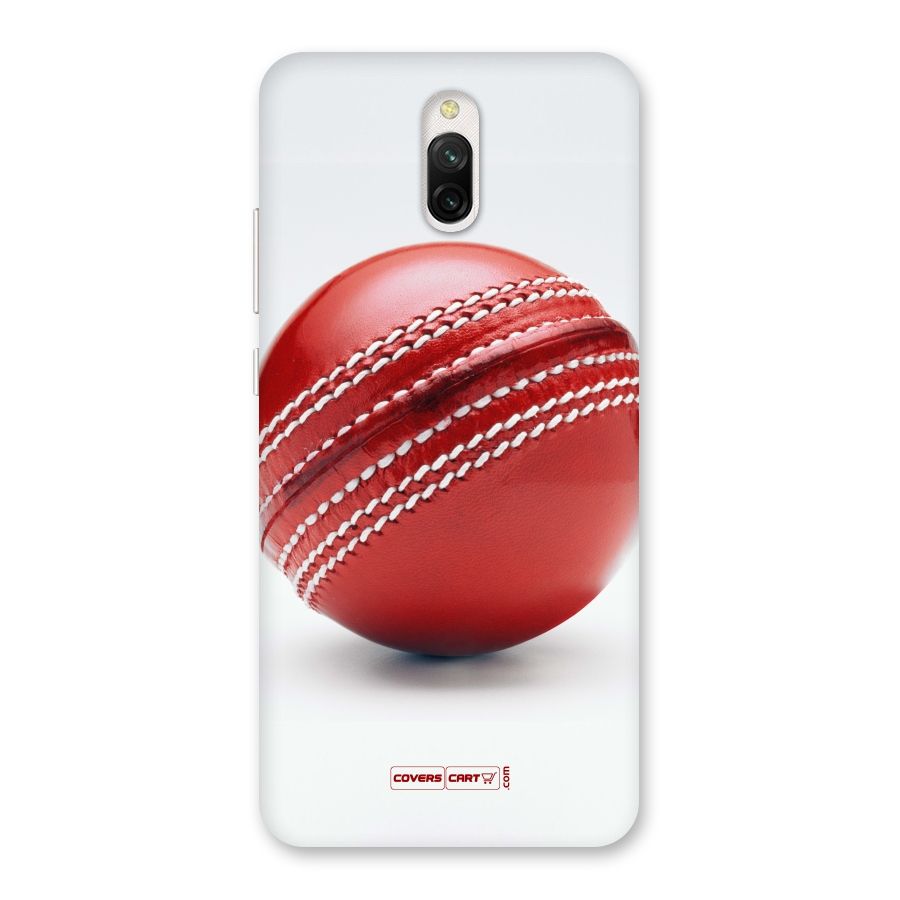 Red International Cricket Ball Back Case for Redmi 8A Dual