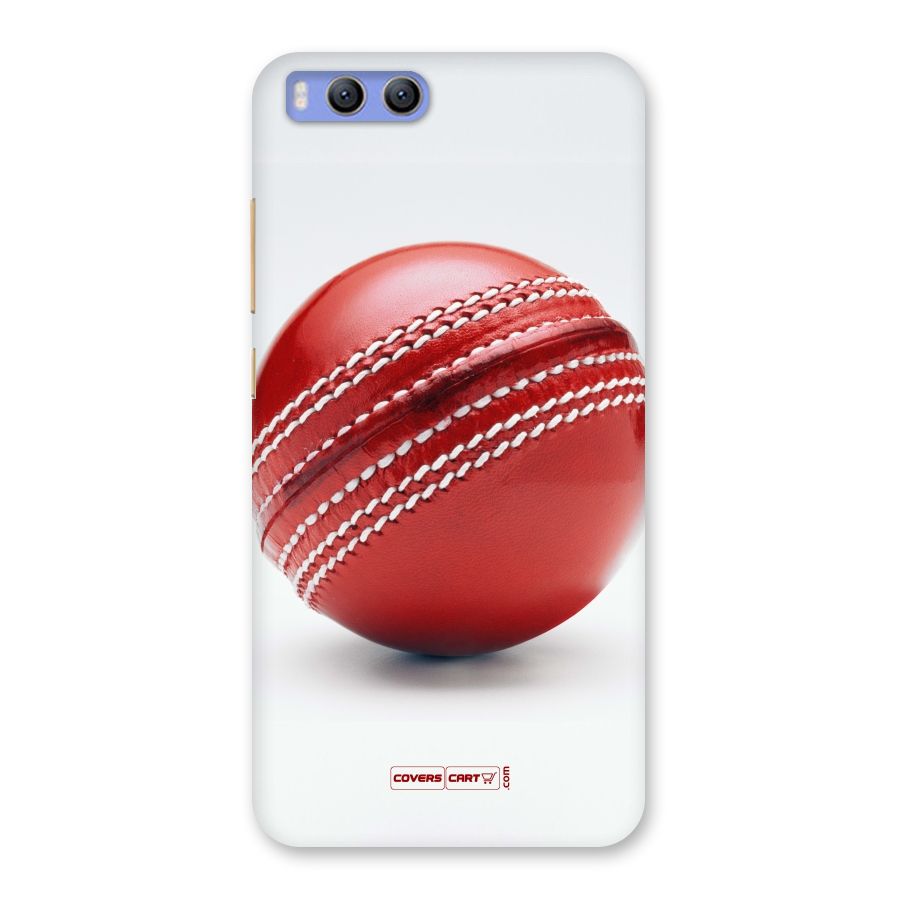 Red International Cricket Ball Back Case for Xiaomi Mi 6