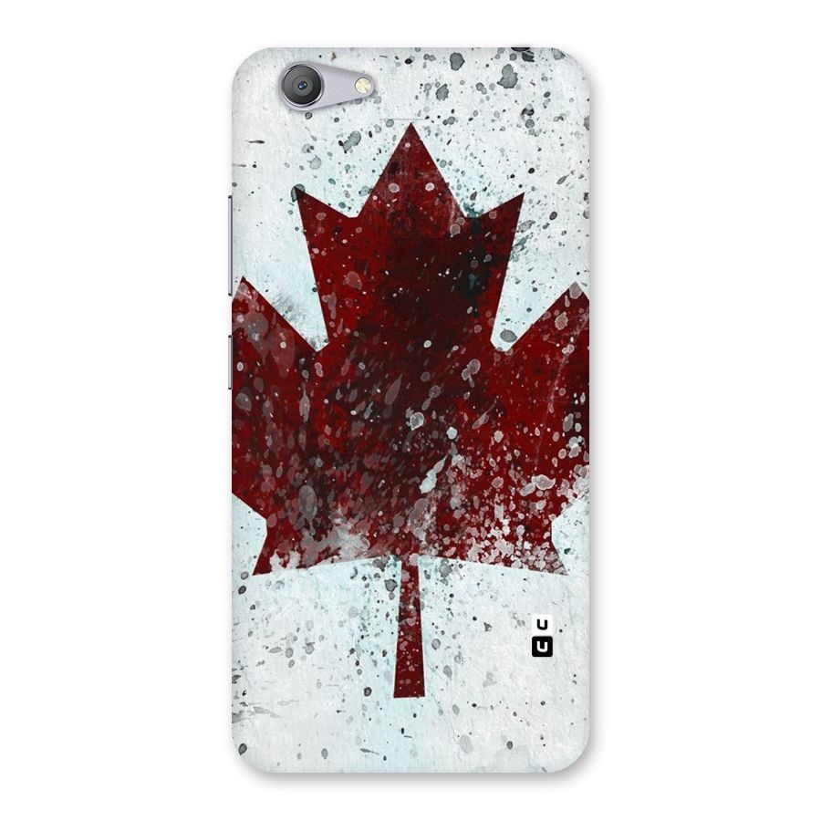 Red Maple Snow Back Case for Vivo Y53
