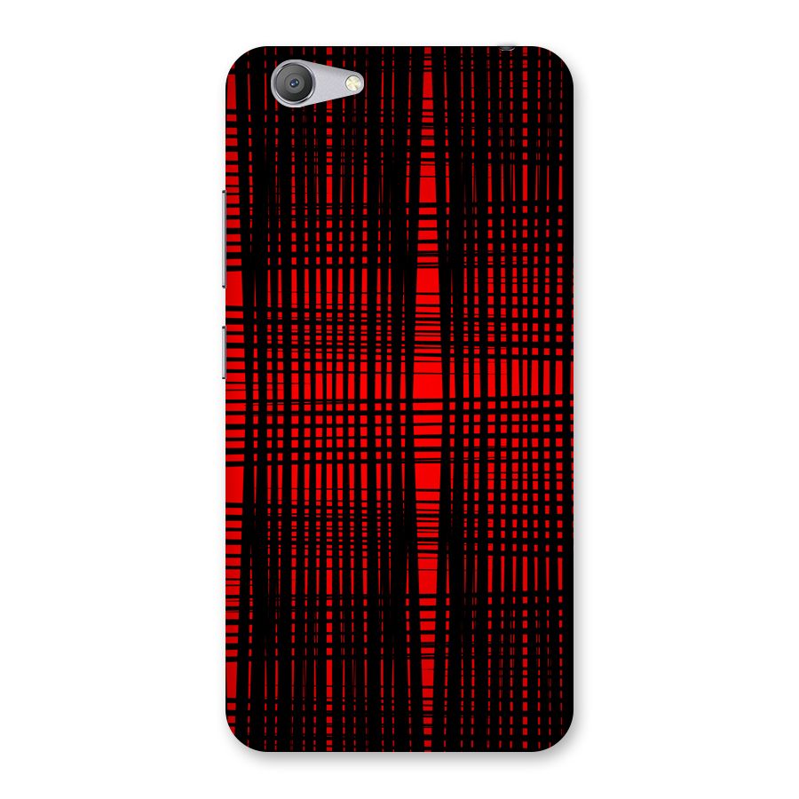 Red Net Design Back Case for Vivo Y53