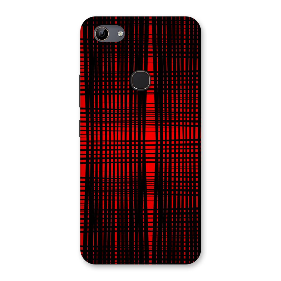 Red Net Design Back Case for Vivo Y81