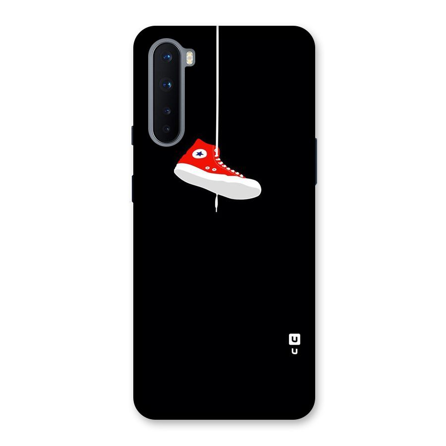 Red Shoe Hanging Back Case for OnePlus Nord