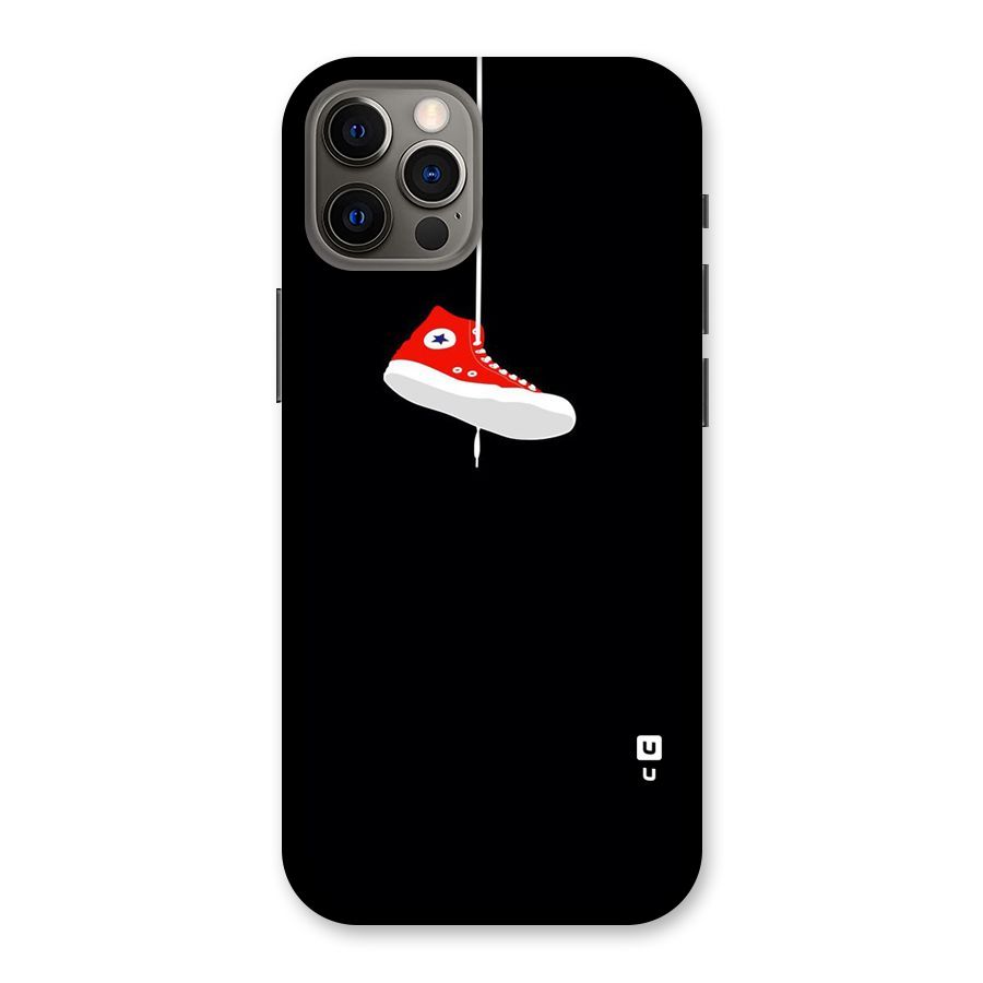Red Shoe Hanging Back Case for iPhone 12 Pro
