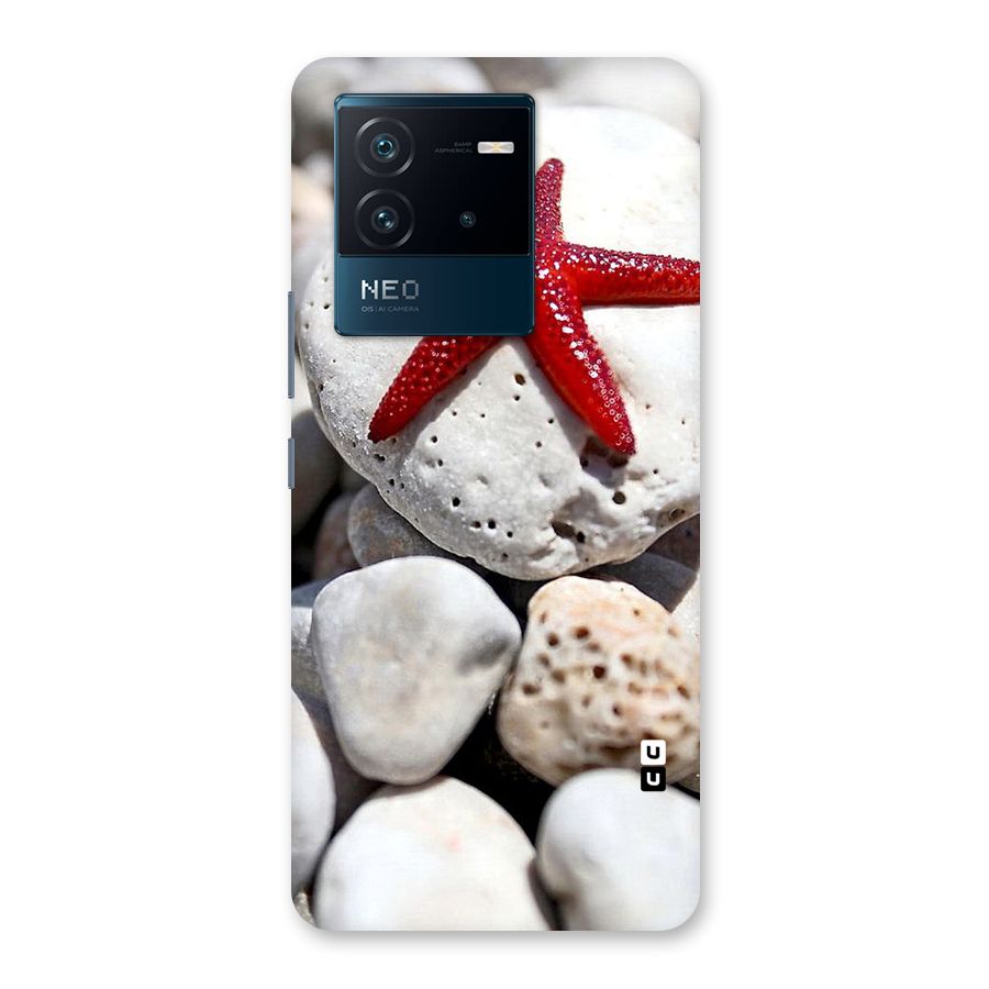 Red Star Fish Back Case for Vivo iQOO Neo 6 5G