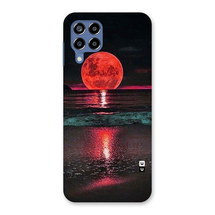 Red Sun Ocean Back Case for Galaxy M53 5G