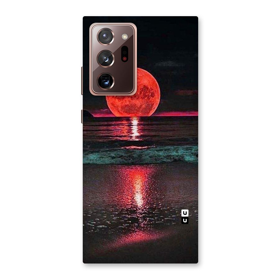 Red Sun Ocean Back Case for Galaxy Note 20 Ultra